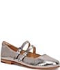 Frye Carson Metallic Leather Mary Jane Flats - Image 1