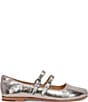 Frye Carson Metallic Leather Mary Jane Flats - Image 2