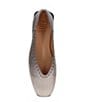 Color:Metallic Dark Pewter - Image 6 - Claire Leather Slip-On Dress Flats