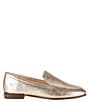 Color:Light Gold - Image 2 - Claire Venetian Leather Loafers