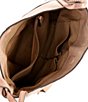 Color:Parchment - Image 3 - Corrine Leather Crossbody Bag