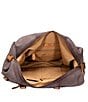 Color:Espresso Burnished - Image 6 - Denver Canvas Weekender Bag