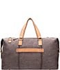 Color:Espresso Burnished - Image 2 - Denver Canvas Weekender Bag