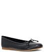 Frye Emma Leather Bow Ballet Flats - Image 1