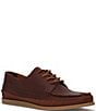 Color:Hickory - Image 1 - Emn's Mason Leather Field Lace up Moccasins