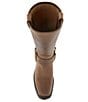 Frye Harness 12R Leather Square Toe Moto Boots, Tan - Image 6
