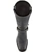 Frye Harness 12R Leather Square Toe Moto Boots, Black - Image 9
