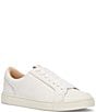 Color:White - Image 1 - Ivy Court Low Lace Leather Sneakers