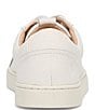 Color:White - Image 3 - Ivy Court Low Lace Leather Sneakers