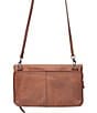 Frye Jean Crossbody Clutch, Color:Cognac - Image 2