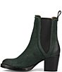 Color:Forrest - Image 4 - Jean Water-Resistant Suede Chelsea Boots