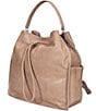 Frye Joy Convertible Backpack, Color:Cream - Image 4