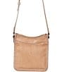 Frye Joy Leather Crossbody Bag, Color:Beige - Image 2