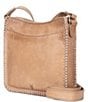 Frye Joy Leather Crossbody Bag, Color:Beige - Image 4