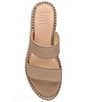 Color:Clay - Image 6 - Joy Woodstock 2 Banded Platform Leather Espadrille Sandals