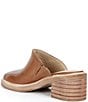 Frye Kate Leather Square Toe Block Heel Mules - Image 3