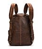 Frye Logan Burnished Leather Backpack, Color:Dark Brown - Image 2