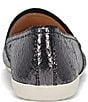 Color:Pewter Mirror - Image 3 - Melanie Leather Slip-On Flats