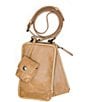 Color:Beige - Image 1 - Melissa 3-in-1 Leather Crossbody Bag