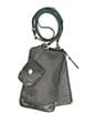 Color:Carbon - Image 1 - Melissa 3-in-1 Leather Crossbody Bag