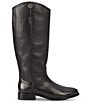 Frye Melissa Button Leather Tall Inside Zip Boots - Image 3