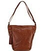 Color:Cognac - Image 1 - Melissa Leather Convertible Backpack