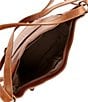 Color:Cognac - Image 3 - Melissa Leather Convertible Backpack