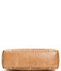 Color:Beige - Image 5 - Melissa Medium Leather Crossbody Bag