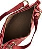 Color:Cupid - Image 3 - Melissa Medium Leather Satchel Bag