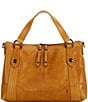 Frye Melissa Medium Leather Satchel Bag, Color:Canyon - Image 1