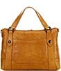 Frye Melissa Medium Leather Satchel Bag, Color:Canyon - Image 2