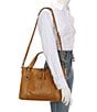 Frye Melissa Medium Leather Satchel Bag, Color:Canyon - Image 4