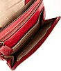 Color:Cupid - Image 3 - Melissa Sling Leather Crossbody Bag