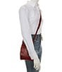 Color:Cupid - Image 4 - Melissa Sling Leather Crossbody Bag