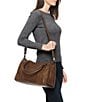Frye Melissa Washed Leather Satchel Bag - Image 5
