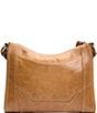 Color:Beige - Image 2 - Melissa Zip Leather Crossbody Bag