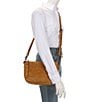 Frye Melissa Zip Leather Crossbody Shoulder Bag, Color:Canyon - Image 4