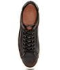 Color:Black - Image 6 - Men's Astor Leather Low Lace Sneakers