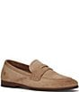 Frye Men's Graham Waxed Suede Penny Loafers - Image 1