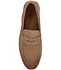 Frye Men's Graham Waxed Suede Penny Loafers - Image 6