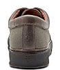 Color:Charcoal - Image 3 - Men's Hoyt Leather Low Lace Up Sneaker