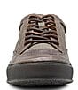 Color:Charcoal - Image 5 - Men's Hoyt Leather Low Lace Up Sneaker