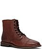 Frye Men's Paul Leather Cap Toe Lace Up Boots - Image 1