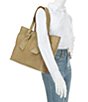 Frye Nora Knotted Leather Tote Bag - Image 4