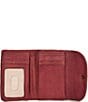 Frye Nora Knotted Small Wallet, Color:Burgundy - Image 3