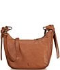 Frye Nora Knotted Soft Leather Crossbody Bag, Color:Cognac - Image 2