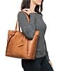 Color:Beige - Image 5 - Nora Knotted Tote Bag