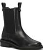 Frye Phoebe Chelsea Pull On Leather Booties - Image 1