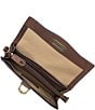 Color:Dark Brown - Image 5 - Piper Wallet Crossbody Bag