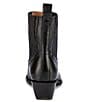Color:Black - Image 3 - Sacha Chelsea Leather Western Booties